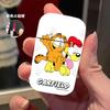 Encendedor de Metal a Prueba de Viento Lindo de Dibujos Animados Garfield Encendedor Inflable Llama Rosa
