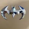 Pegatinas de Murciélago para Coche Electroplateadas 3D Etiquetas Metálicas para Coche Pegatinas de Batman Pegatinas Doradas de Murciélago para Coche Pegatinas para Carrocería