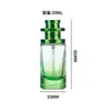 Botella de Perfume de Tornillo Cilíndrico 20ml 30ml Al por Mayor en Stock Celebridad de Internet Simple Colorido Degradado Cosméticos