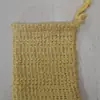 Bolsa Colorida de Algodão e Linho Bolsa para Sabonete Rede Espumante para Sabonete Material Degradável Bolsa para Armazenar Sabonete Bolsa de Juta Material Ecológico