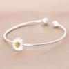 Colección 27 Pulsera de Apertura Fina de Temperamento Fresco Simple Pulsera de Regalo de Cumpleaños para Mujer Moda Temperamento Plata Wholesale
