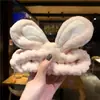 Linda Diadema de Peluche de Dibujos Animados para Mujer Otoño e Invierno Lavado de Cara Impermeable Antideslizante Pañuelo para el Cabello Popular Nuevo 2025 Recogido para el Cabello Accesorios para el Cabello