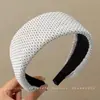 Diadema accesorio para el cabello antideslizante de alta calidad, perfecta para otoño e invierno, con un aspecto suave y elegante, una opción popular entre influencers y mujeres jóvenes, y con alta elasticidad