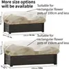 Funda rectangular para protección de plantas contra heladas, funda de protección contra el frío para plantas no tejida, utilizada para proteger plantas del frío, las heladas y los insectos en invierno.