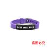 Pulseira de Silicone Europeia e Americana Transfronteiriça Pulseira de Relógio de Silicone Presente de Feriado para Tio Família Gravação em Aço Inoxidável Joia de Mão Popular