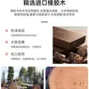 Balcón Apartamento Pequeño Mesa de Té y Sillas Combinación Nuevo Estilo Chino Madera Maciza Oficina Mesa de Café Una Mesa Cinco Sillas Hogar Mesa de Té Kung Fu