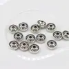 Cuentas espaciadoras de ábaco tipo OVNI de 9 mm de aleación con espaciadores de OVNI estrella cuentas de ábaco de aleación accesorios para pulseras y collares DIY