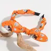 Diadema de Nueva Moda Transfronteriza con Estampado de Calavera de Halloween Diadema Creativa de Telaraña Fantasma con Lazo Tocado
