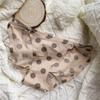 [40.00 kg-65.00 kg] Ropa interior femenina sin costuras de seda helada con control de lunares estilo Retro Mori 445