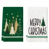Paños de limpieza creativos temáticos de Navidad para Amazon transfronterizo, paños para el hogar, la cocina y la mesa de comedor, paños de cocina y toallas decorativas de Navidad