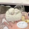 Molde DIY Squishy Serie de Tejido de Invierno Pato Acostado Squishy Cachorro Lindo Animal Molde de Silicona
