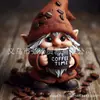 Artesanías de Resina de Enanos para el Tiempo del Café Nuevo Tridimensional Transfronterizo Adornos Decoraciones para el Hogar Adornos Pequeños de Escritorio
