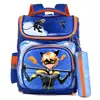 Mochila Escolar de Desenho Animado Mochila Escolar Transfronteiriça Conjunto de Duas Peças para Alunos do Ensino Fundamental e Crianças Mochila de Desenho Animado Homem-Aranha com Casca Dura 3D