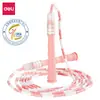 Cuerda para Saltar Deli F4104 Angnet Mango Antideslizante Larga 2.8m Ajustable Entretenimiento Cuerda de Saltar de Bambú