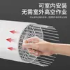 Dispositivo Anti-Pájaros y Anti-Ratas Tubo de Escape Calentador de Baño Conducto de Escape Campana Extractora Ventilación Tapa Redonda para Rejilla de Ventilación Anti-Ratas Insectos Anidación de Pájaros