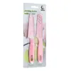 Cuchillo de fruta de acero inoxidable al por mayor de fábrica con tapa color caramelo pelador portátil electrodoméstico de cocina en stock