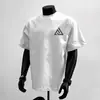 Camiseta de Manga Curta para Homem, Novo Estilo Verão 2026, Estilo Americano Masculino Tendência Solta Gola Redonda Manga Meia Manga Casual, Tendência da Moda Masculina