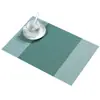 Mantel Individual Simple PVC Antideslizante Aislamiento Térmico Estilo Europeo Mantel de Mesa de PVC Desechable Ecológico Plato Vajilla Mantel Occidental
