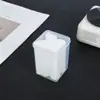 Almofadas de Algodão Limpadoras para Frascos de Cola de Extensão de Cílios Descartáveis Embaladas em Caixa, Lenços Removedores de Esmalte, Lenços Mágicos para Unhas