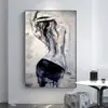 Pintura decorativa moderna minimalista para pasillo entrada sala de estar pasillo pasillo belleza pintura colgante restaurante estilo lujo ligero bar mural