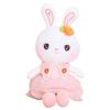 Vestido Doce Boneca Coelho Menina Boneca Infantil Boneca de Pano Almofada de Cama Brinquedo de Pelúcia Presente de Aniversário
