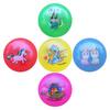 Vendas diretas da fábrica de bola de rotulagem de rosto sorridente de desenho animado infantil, fornecimento de novo brinquedo inflável de pvc, bola de raquete infantil