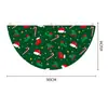 Bandera de abanico navideño Bandera de abanico navideño Bandera colgante semicircular Bandera de decoración para valla exterior Bandera de abanico navideño
