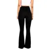 Venda Direta da Fábrica 2025 Jeans Feminino Popular Europeu e Americano Calça Flare de Cintura Alta Slim Feminina Pronta para Venda