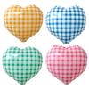 Globo de película de aluminio con diseño de cuadros blancos, nuevo y transfronterizo, pequeño y fresco, para decoración de fiestas de cumpleaños y San Valentín.
