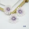 Cabezas de Flores de Margarita Artificiales, Flores de Seda Frescas para Accesorios de Cabello Hechos a Mano DIY y Materiales de Decoración para Sombreros, Flores Pequeñas Transfronterizas Nuevas