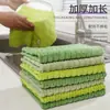 Pano de louça doméstico espesso, toalha de limpeza de cozinha absorvente de óleo, pano quadrado absorvente que não solta fiapos, tamanho grande liquidação
