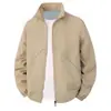 Chaqueta Casual de Primavera Moda Coreana Chaqueta de Viaje para Exteriores Ropa Deportiva para Hombre Chaqueta Transpirable Cuello Alto Simple y Versátil