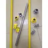 Piezas de Conexión para Autobús, Accesorios para Pasamanos de Tubo con Patrón para Autobús, Accesorios para Pasamanos y Barandillas de Poste de Autobús