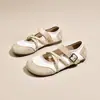 Zapatos Casuales de Boca Baja Nuevos Verano Mary Janes Mujer Versátiles Cómodos 2026 Transpirables Suela Suave Ballet Moda Piel Suave