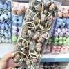 Lazo de Tela a Cuadros Marrón Lindo Coreano Diadema para el Cabello de Niños Goma para el Cabello de Niña Dulce Diadema para Estudiante de Primaria
