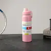 Botella Espacial Térmica y de Aislamiento Frío de Gran Capacidad Transfronteriza, Taza de Acero Inoxidable 304, Conveniente para Uso al Aire Libre, en el Coche, la Oficina y el Deporte