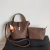 Bolsa de Mão de Primavera Estilo Coreano para Mulheres 2025 Nova Moda Bolsa Saco com Padrão de Lichia Bolsa Transversal Versátil