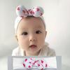 Pack de 3 Diademas para Bebé Europeas y Americanas para Niños y Niñas Diademas para Bebé Orejas de Conejo Diadema de Lazo 0-24 Meses Lote Transfronterizo
