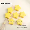 Cuentas con Agujero Grande en Forma de Corazón, Estrellas de Cinco Puntas, Flores, Colgantes Acrílicos para Bolsos de Bricolaje, Accesorios de Letras, Materiales para Llaveros, Cuentas