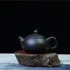 Tetera de arcilla Zhuni de Chaozhou, tetera mini de arcilla púrpura, micro tetera de bolsillo, tetera pequeña, taza de té pequeña y tetera