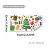 B20024 Novos Elementos Criativos de Natal Caixa de Presente DIY Adesivos de Parede de Doces Decoração de Feriado Sala de Estar Quarto Fundo Autocolante