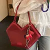 Bolsa Tote Grande de Gran Capacidad para Viajes de Primavera 2026 para Mujer, Bolso de Hombro Casual Elegante y Atractivo para Estudiantes