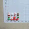 2026 Nova Série de Natal Papai Noel Acessórios de Resina Atacado Handmade DIY Grampo de Cabelo para Menina Chaveiro