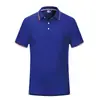 Camisa polo camiseta gola camisa publicitária cultural manga curta roupa de trabalho uniforme de funcionário Paul logo estampado uniforme de classe bordado
