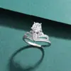 Anel de Coroa de Prata Esterlina 925 Europeu e Americano Mais Vendido Transfronteiriço para Mulheres, Luxo Leve, Design de Nicho de Alta Qualidade, Anel Exquisito de Zircônia