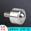 Rueda Ojo de Buey de Acero Inoxidable Tornillo de Rodamiento de Bolas Recto Cilíndrico Universal de Alta Resistencia Ksm15-Fl