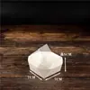 Sacos Simples Transparentes para Conservar Alimentos Frescos, Caixas Transparentes de Plástico Descartáveis para Embalagem de Bolos, Pães, Alimentos para Assar à Prova de Poeira