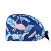 Gorro quirúrgico para mujer, gorro de algodón estampado, gorro para sala de operaciones de doctor, gorro de enfermera, gorro de luna, gorro para casa, gorro de chef tipo cúpula
