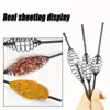 Jaula de Cebo Pesado para Carpa Tipo Resorte Deslizante Peso Ajustable 15-45g Compatible con Cañas Marinas de Agua Dulce y Salada Universal