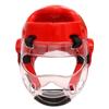 Atacado de fábrica taekwondo equipamento de proteção máscara protetor de queixo algodão removível almofada anti-impacto Sanda acessórios de máscara protetora